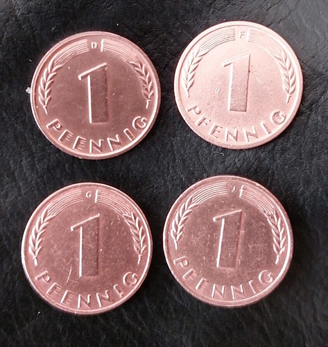 Pfennig 1967 f g j - 1967,