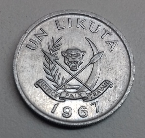 Kongo kdr likuta 1967 - 1967, ##
