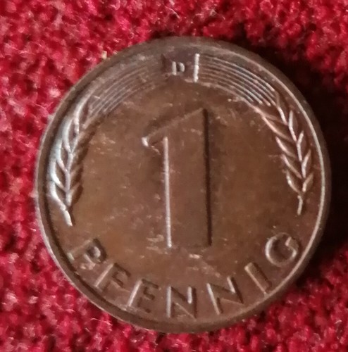 Brd pfennig 1967 d - 1,