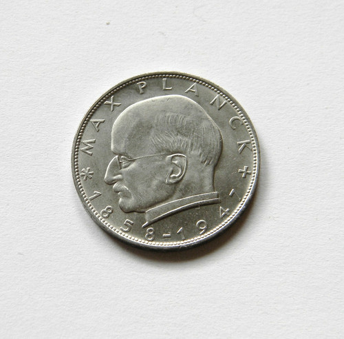 Brd 1967 max planck - brd:, dm