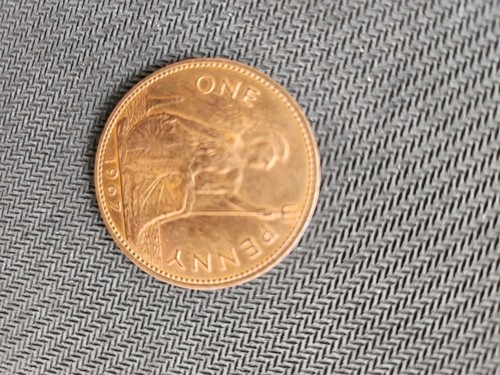One penny 1967 elisabeth - one,