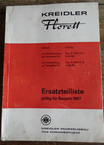 Original kreidler 1967 - kreidler,