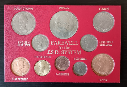 Farewell the d system - farewell, £.s.d.
