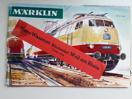 Märklin katalog 1966 - 1966,