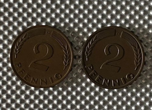 Brd pfennig 1967 d - pfennig, d-g