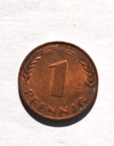 Brd pfennig 1967 - pfennig, d
