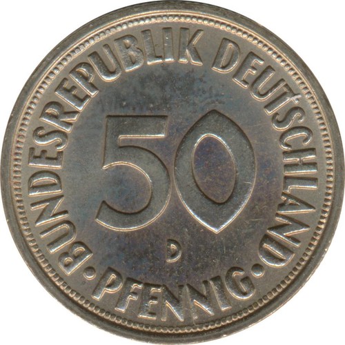Brd pfennig 1967 384 - 1967, j.384*