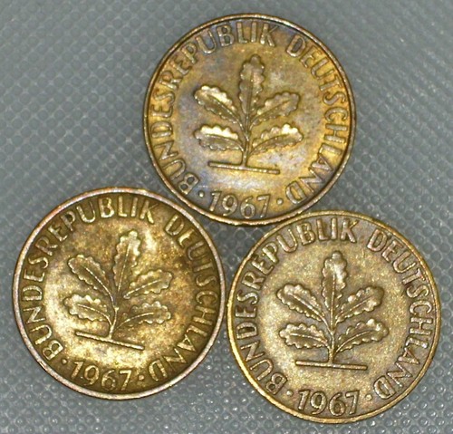 Pfennig 1967 f j - 1967, d
