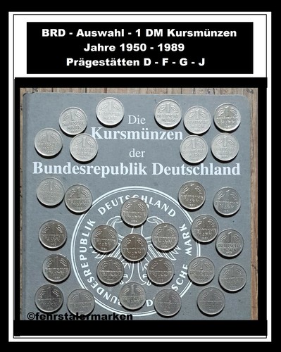 Brd auswahl 1 dm - brd,