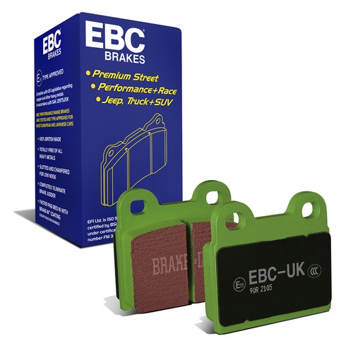 Ebc bremsbeläge vorne hinten - bremsbeläge, vorne/hinten