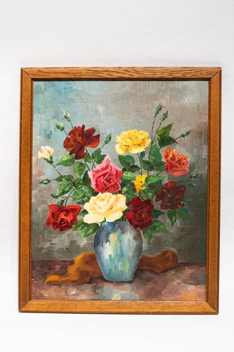 Blumen stillleben bunte - blumen, rosen