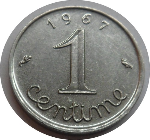 Frankreich centime 1967 - 1,